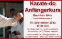 Karate-Anfängerkurse im Budokan